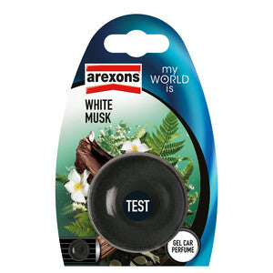 Arexons Profumatore Auto My World Is White Musk Gel 9g