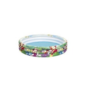 Bestway Piscina Gonfiabile Kiddie Mickey Mouse 3 Anelli Ø 122x25 cm