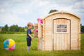Casetta per bambini in legno SENZA PAVIMENTO – 130 x 106 cm - MARKET PRIME SHOP