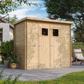 Casetta da giardino in legno CON PAVIMENTO – 235 x 130 cm – 3 m2
