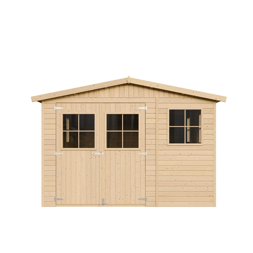 Casetta da Giardino in Legno Senza Pavimento Timbela M337 303x493 cm 15 m²