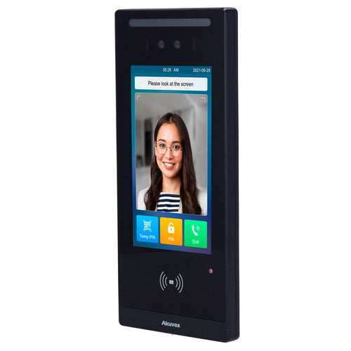 Videocitofono IP Akuvox – Schermo Touch 7" | Riconoscimento Facciale, NFC, QR, BLE | 2 Mpx | PoE SIP | IP65
