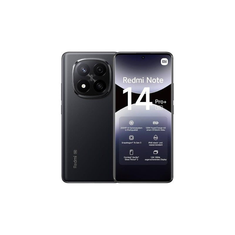Xiaomi Redmi Note 14 Pro 4G 8/256GB Global Black Alimentatore Incluso