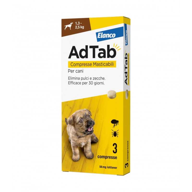 ADTAB Compresse Masticabili Per Cani – 1,3‐2,5 kg