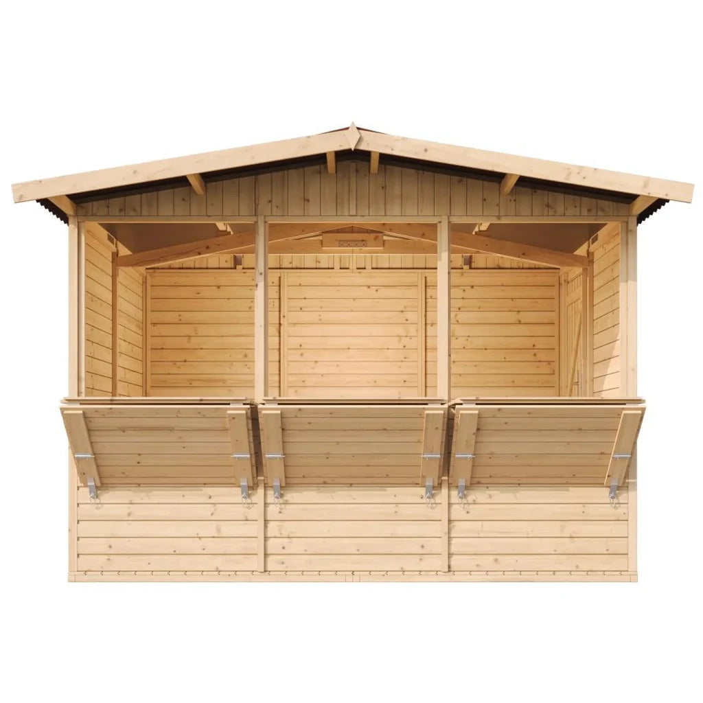 Chiosco in legno – 303 x 199 cm – 6 m2