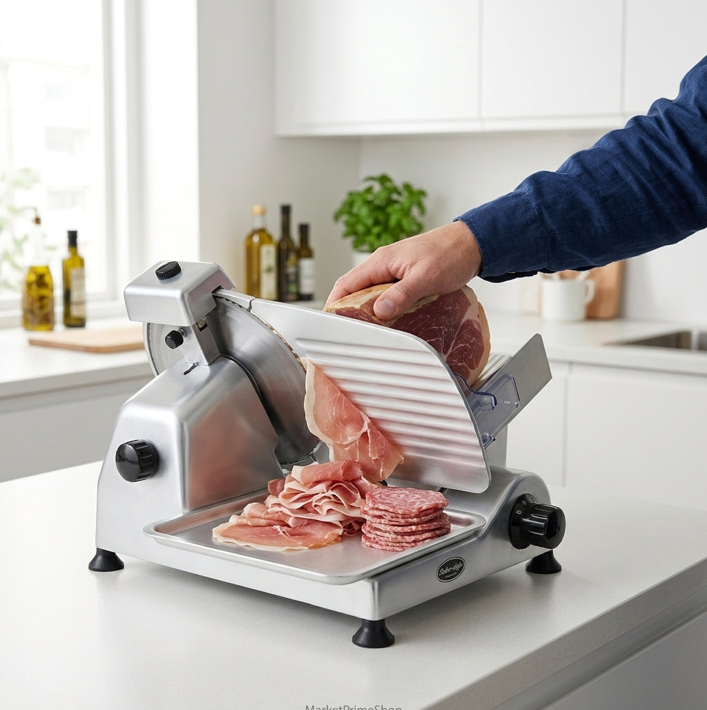 Reber Affettatrice in Alluminio Lama Ø 220mm 200W