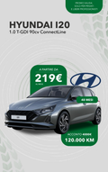 Hyundai i20 1.0 T-GDI 90 CV ConnectLine – Noleggio Privati e Liberi Professionisti