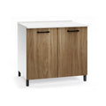 Kit Cucina Base 2 Ante Noce 80x50x85h cm