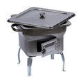 ART. CAP5815 BARBECUE IN ACCIAIO FORNACELLA 25X25XH24 CM - MARKET PRIME SHOP