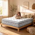 Materasso 160x190x26cm Molle a Sacche 7 Zone Memory Foam