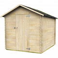 Casetta in Legno Sorrento con Pavimento 178x218xH188 cm