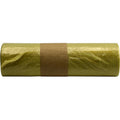 Sacchi Nettezza Urbana Rotolo 50x60cm Giallo 15 Pezzi 20 Rotoli
