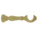 Supporto in Legno per Bastone Naturale 10 cm – Confezione da 2 Pezzi