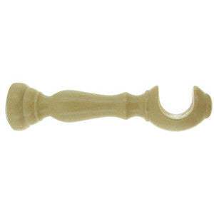 Supporto in Legno per Bastone Naturale 18 cm – Confezione da 2 Pezzi