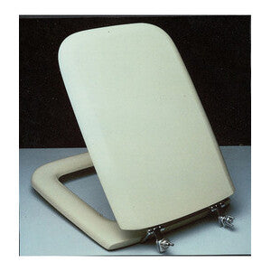 Copriwater in Legno Poliestere Serie Conca Champagne