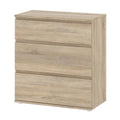 Kit Cassettiera Nova 3 Cassetti 71x49 cm Acacia