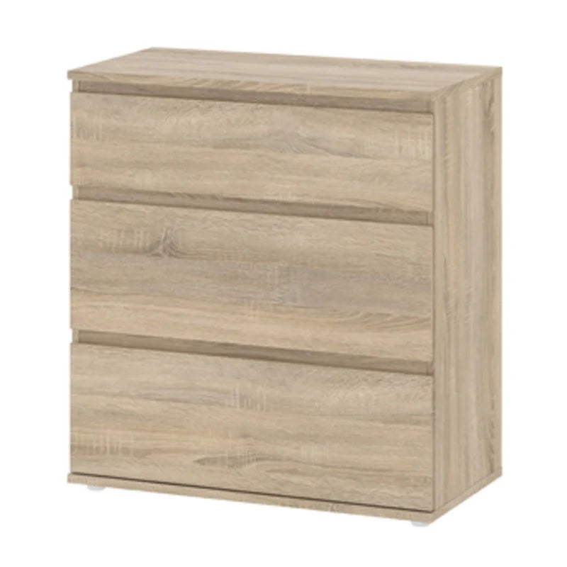 Kit Cassettiera Nova 3 Cassetti 71x49 cm Acacia