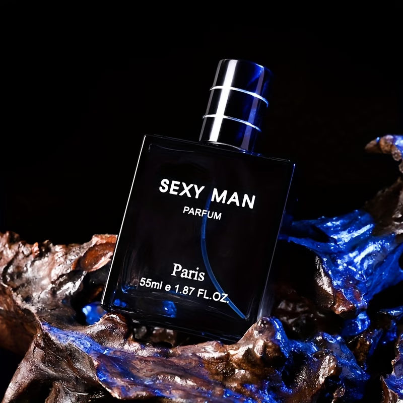 Profumo Uomo 55ml+3ml Note Legnose Latte Agrumi Ebano - Lunga Durata