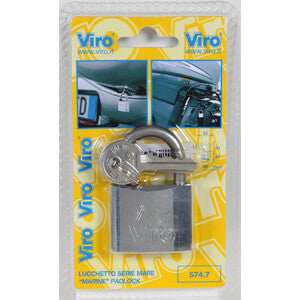 ART. CAP10654 VIRO BL 573 LUCCHETTO MARE ARCO 30MM OTTONE
