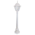 Lampione New York H 110 Cm 1 Luce Bianco