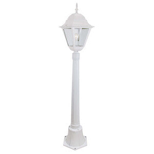 Lampione New York H 110 Cm 1 Luce Bianco