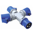 ART. CAP94356 ADATTATORE INDUSTRIALE 16A 220V MULTIPL IP44 FIG.9