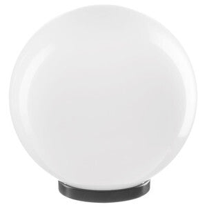 ART. CAP684755 GLOBO OPALE BIANCO D 25 CM C/BASE E27 2pz - MARKET PRIME SHOP