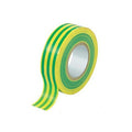 C - Nastro Isolante PVC 10 mt x 15 mm Giallo/Verde - Conf. 10 pz