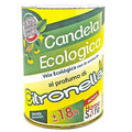 Candela Citronella Eco Made in Italy Ø6 cm x H8 cm Set 30 Pezzi