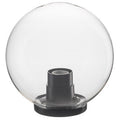 Globo Trasparente Ø 25 cm con Base E27 – Set 2 Pz