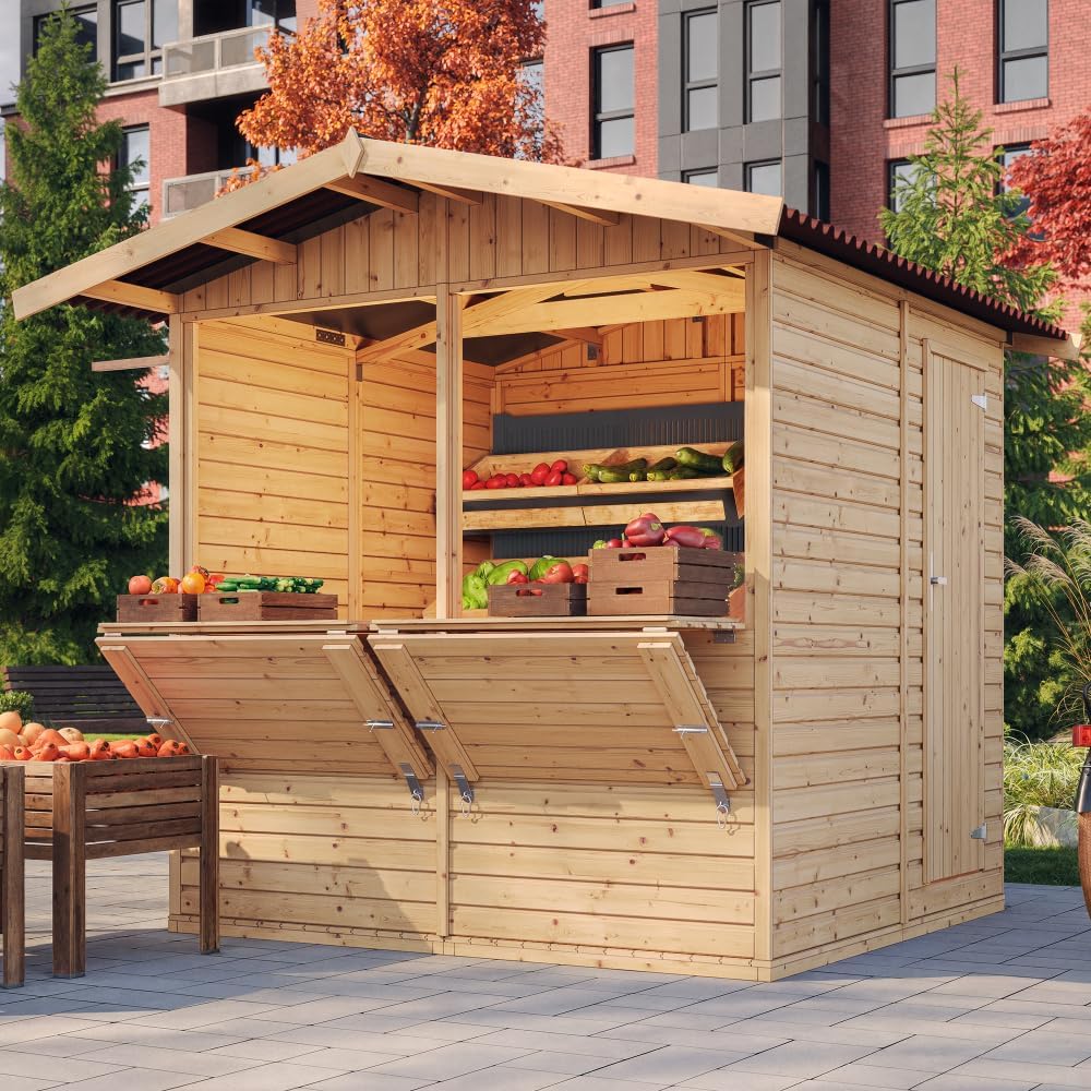 Chiosco in legno – 205 x 199 cm – 4 m2