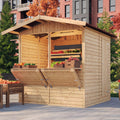 Chiosco in legno – 205 x 199 cm – 4 m2