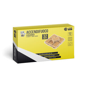 ART. CAP506948 C ACCENDIFUOCO 32 CUBETTI ECOLOGICO 140 G 34CF