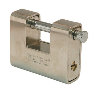 Grifo Lucchetto Corazzato Per Serranda 90 mm Acciaio – Conf. 6 Pz
