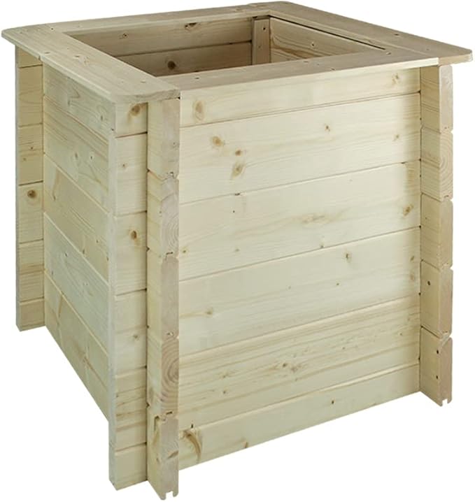 Fioriera in Legno 58x58xH57cm Timbela M618
