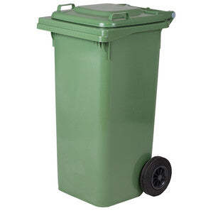 Pattumiera da 240 Litri con Ruote, Colore Verde - Modello MP