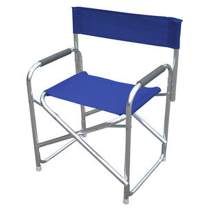 Sedia Regista Playa Alluminio Blu 2 pz - MARKET PRIME SHOP