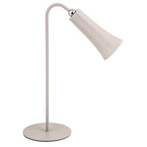 ART. CAP507211 LAMPADA LED RICARICABILE DA TAVOLO ALICE BEIGE 12pz