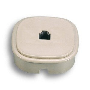 ART. CAP5767 FME 22.240 PRESA TELEF PARETE INCASSO PLUG 6-4C 10PZ