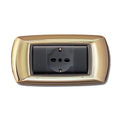 Placca Life Living Plast Oro 4 Posti