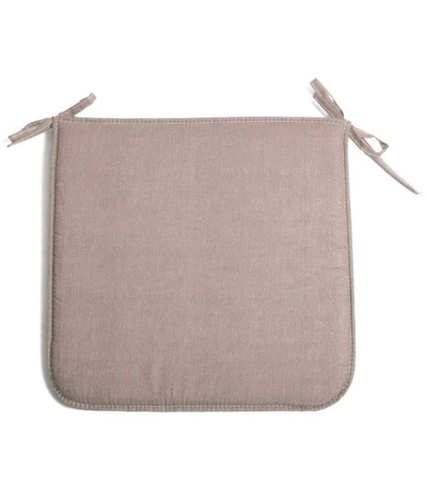 Cuscino Panarea 39x39x2 cm Tortora Confezione 4 Pezzi