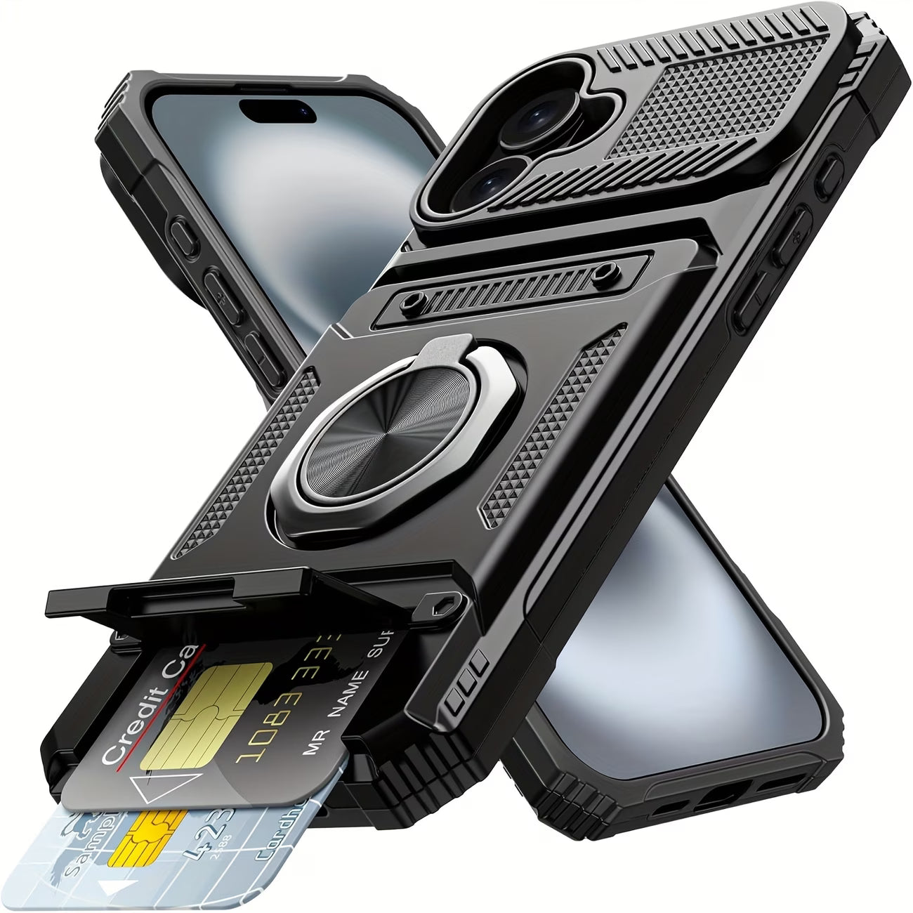 Custodia per Iphone compatibile con iPhone 16/15/14/13/12/Pro/Max Plus