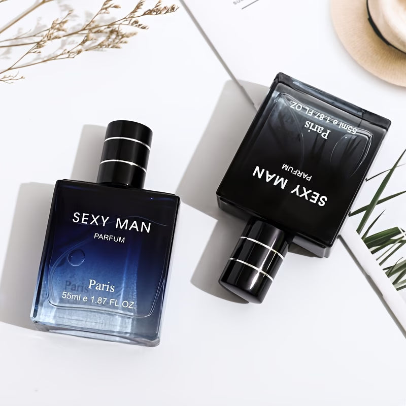 Profumo Uomo 55ml+3ml Note Legnose Latte Agrumi Ebano - Lunga Durata