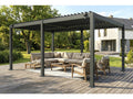 Pergola Bioclimatica Kensington Alluminio 498x298x220 Cm 3x5 M Grigio