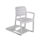 ART. CAP95144 SEDIA TISARA BIANCO