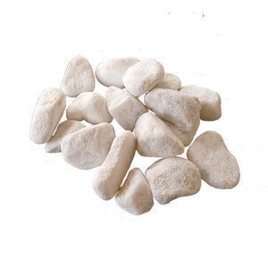 Ciottoli Bianco Carrara 15/25 mm Sacco 20 kg