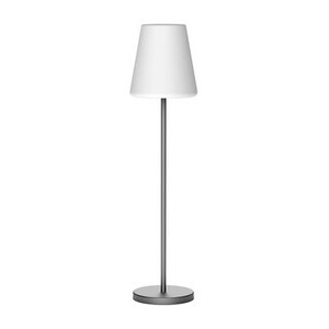 Piantana LED Solare Lola Slim 120 Grigia con Telecomando