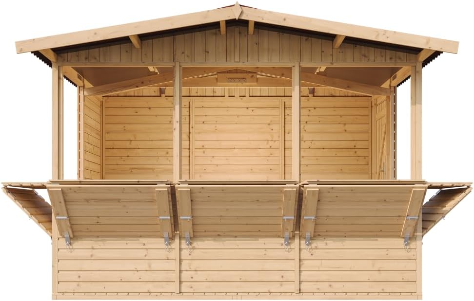 Chiosco in legno – 303 x 199 cm – 6 m2