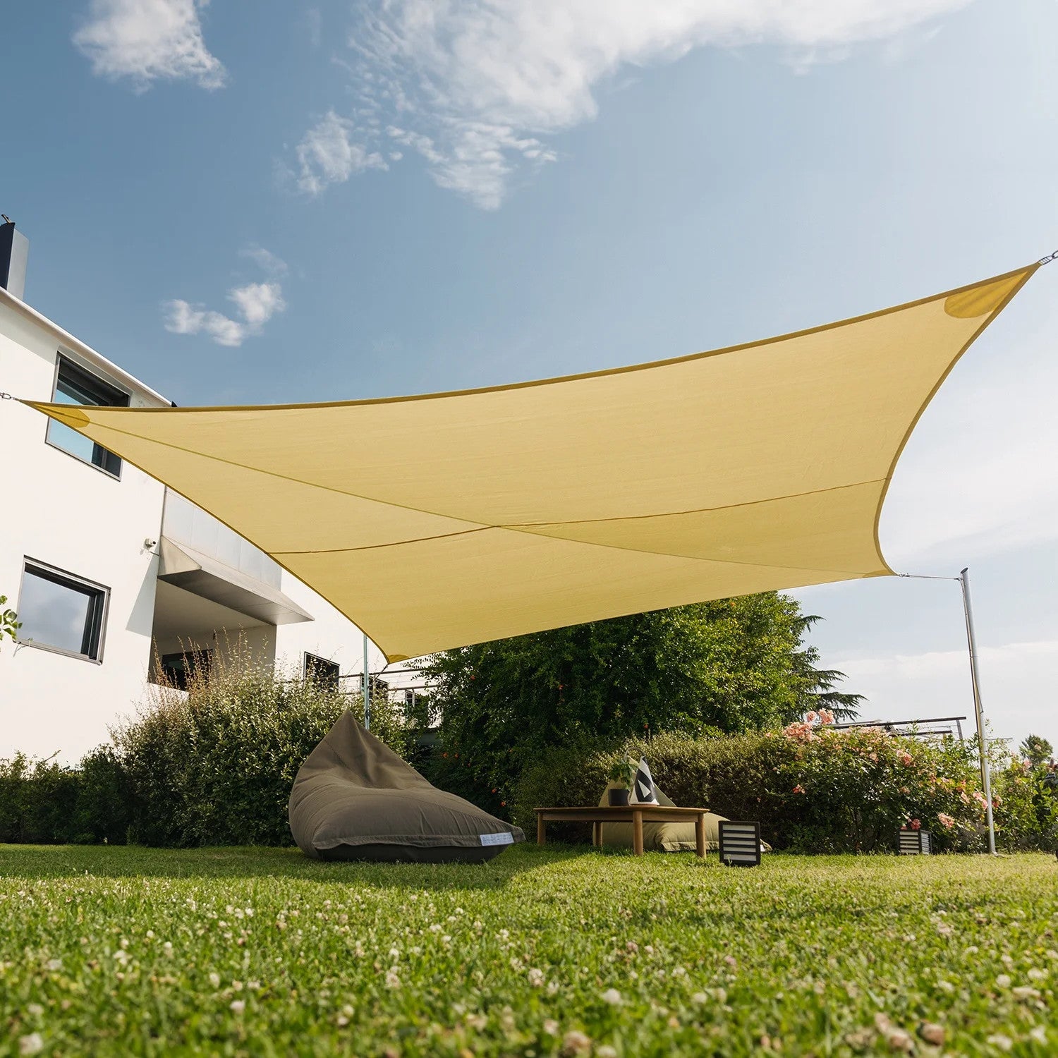 TENDA VELA OMBREGGIANTE QUADR HDPE 2,9X2,9 BEIGE