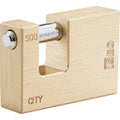 ART. CAP92633 ISEO P740 LUCCHETTO CITY P/SERRANDA KA 90MM OTTONE